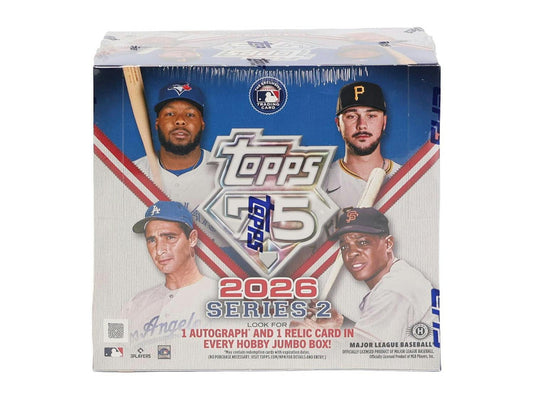 2026 Topps Series 2 Baseball Hobby Jumbo Box