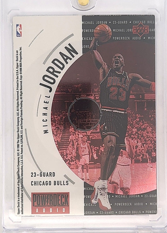 1998 Upper Deck Michael Jordan [Power Deck Audio] — front