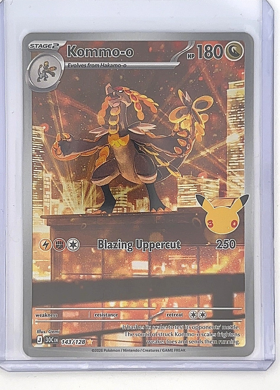 Kommo-o - 143/128 #143/128 — front