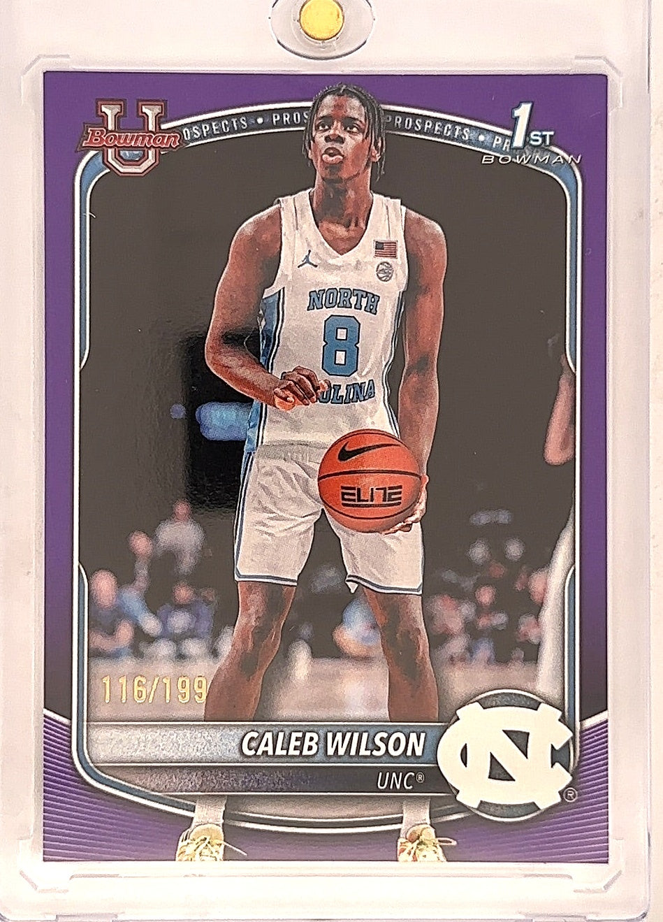 2025 Bowman Prospects Caleb Wilson [Purple Border] #BPP-83 /199 — front