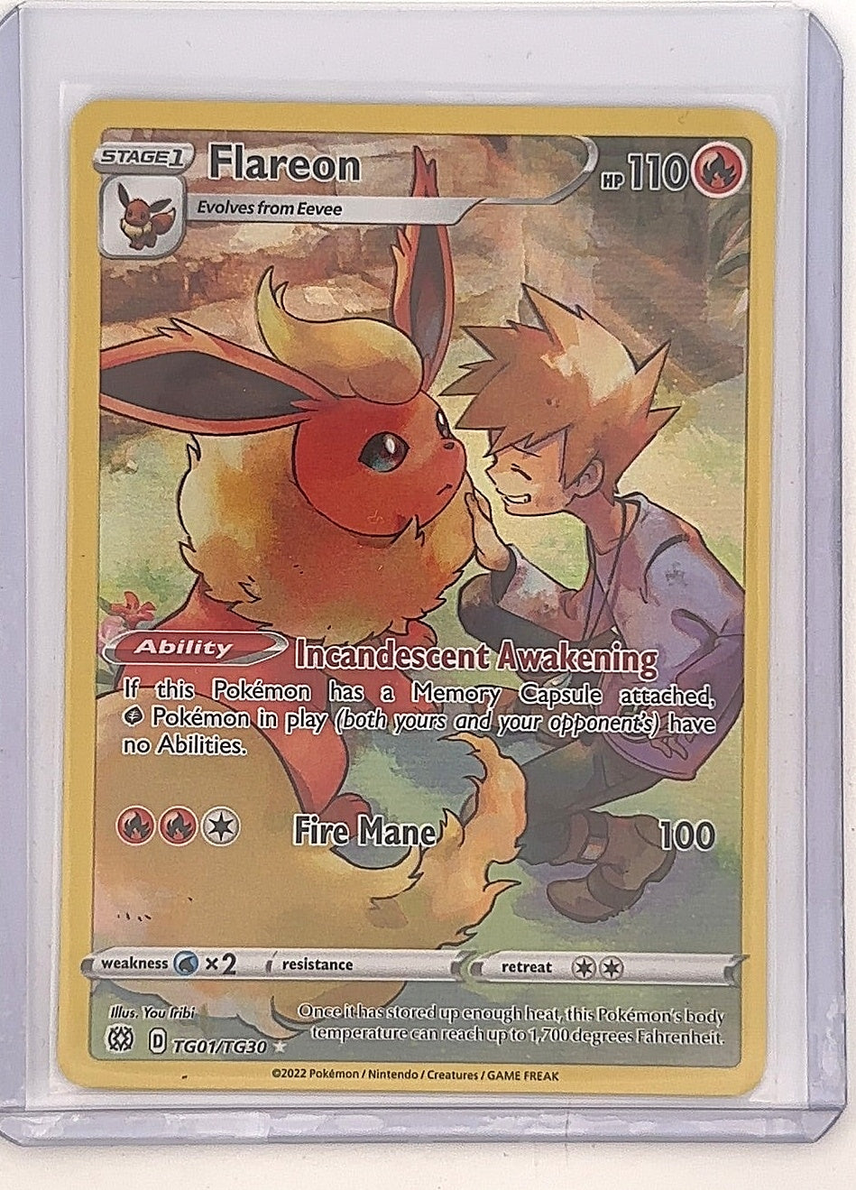 Flareon #TG01/TG30 — front
