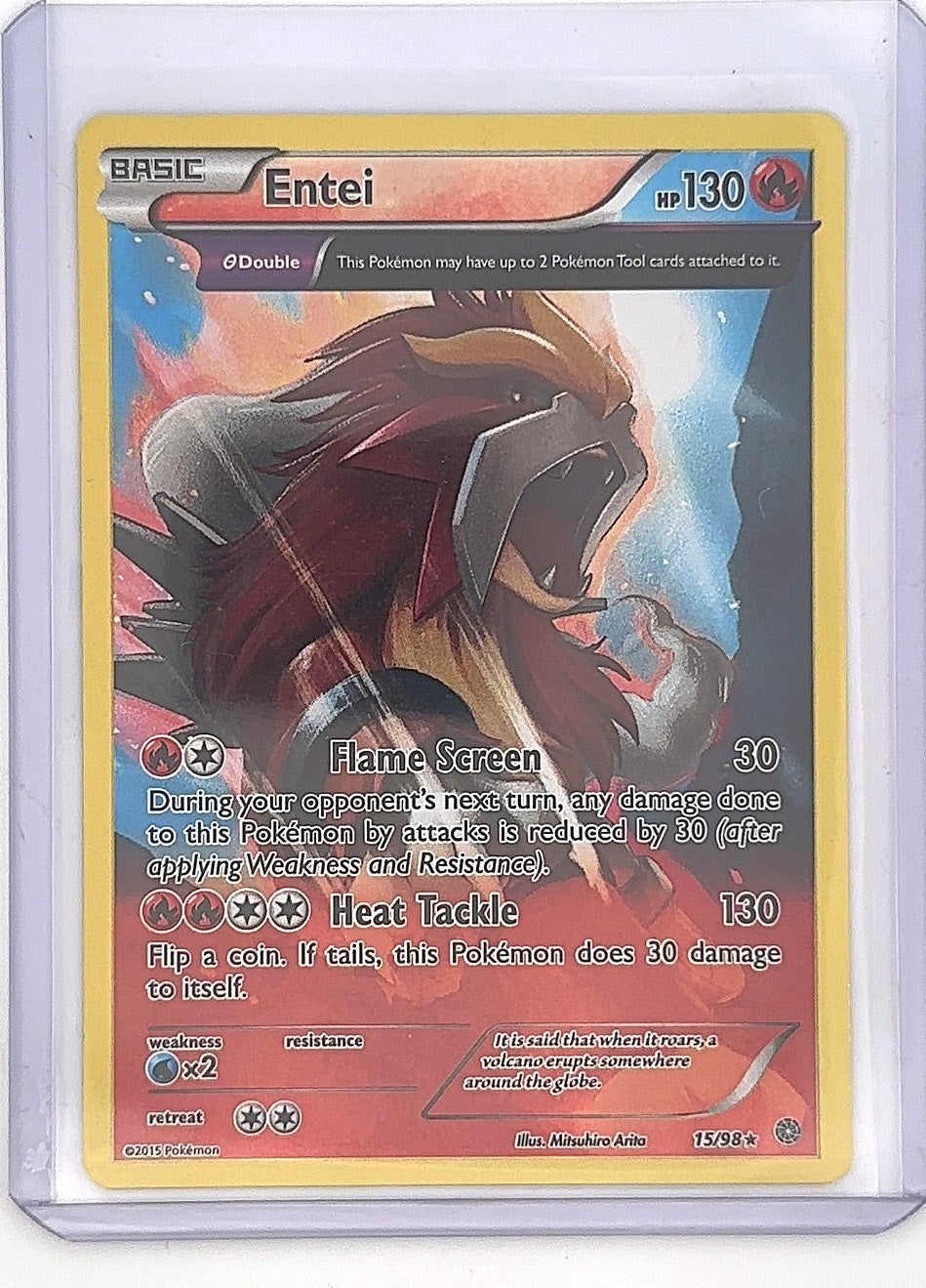 Entei (15) #15/98 — front