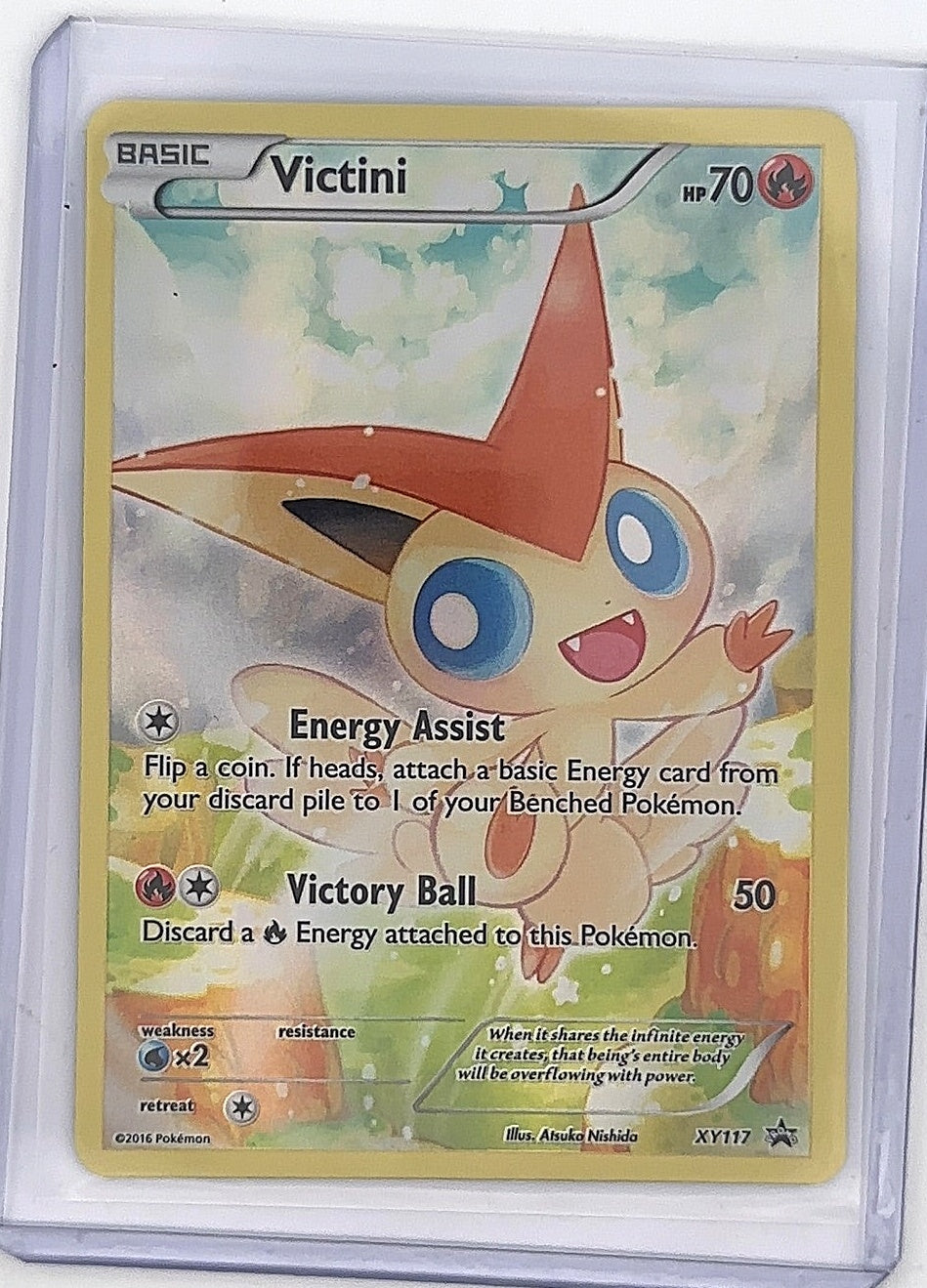 Victini - XY117 #XY117 — front