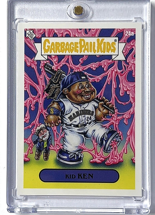 2023 Ken Griffey Jr. Topps Garbage Pail Kids “Kid Ken” — front