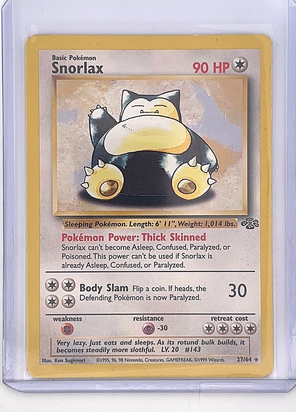 Snorlax (27) #27/64 — front