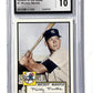 2006 Topps Rookie of the Week Mickey Mantle #1 CGC 10 — front