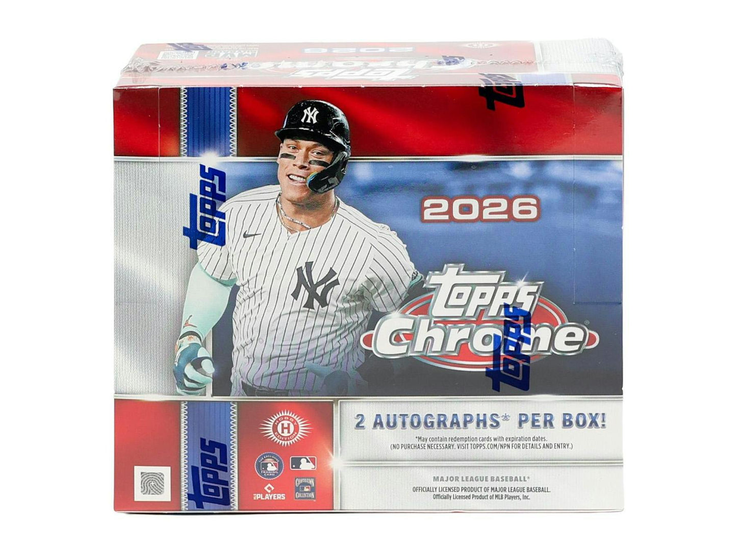 2026 Topps Chrome Baseball Hobby Jumbo Box