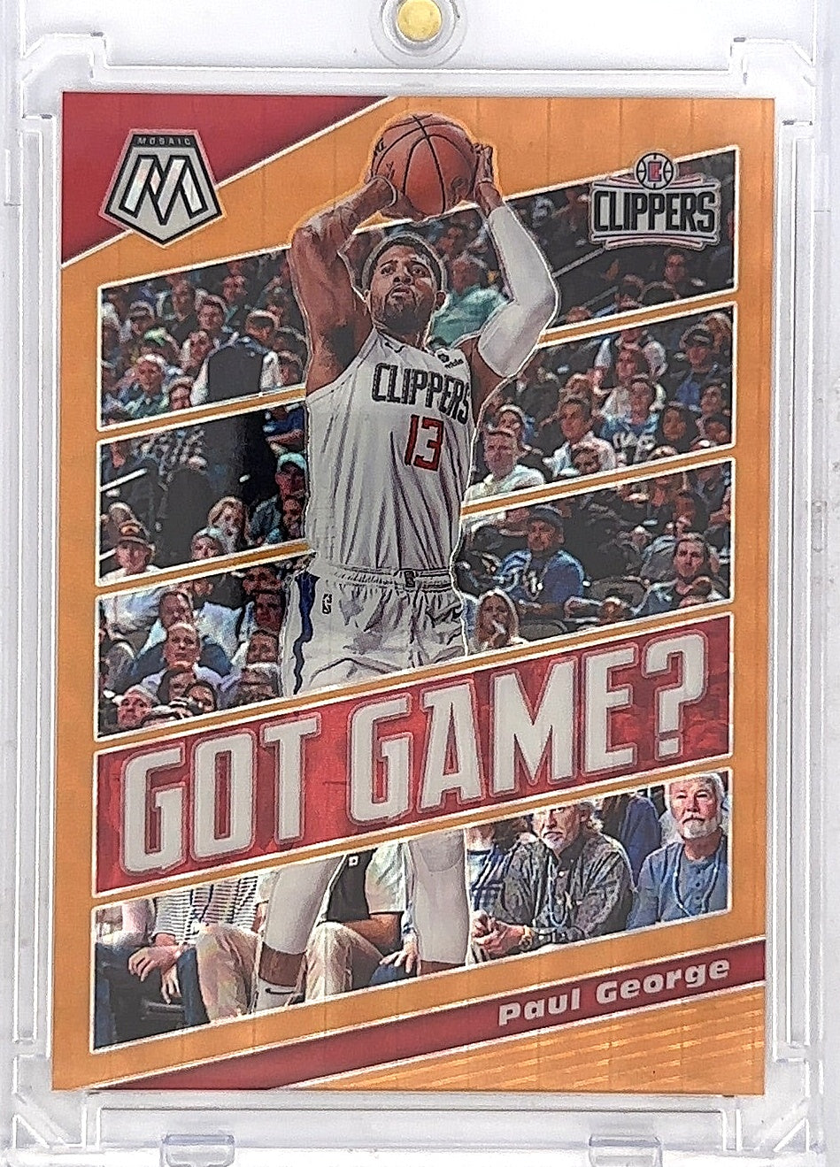 2019 Panini Mosaic Got Game Paul George Mosaic #3 — front