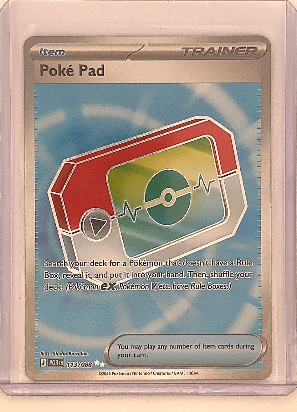 Poke Pad - 113/088 #113/088 — front