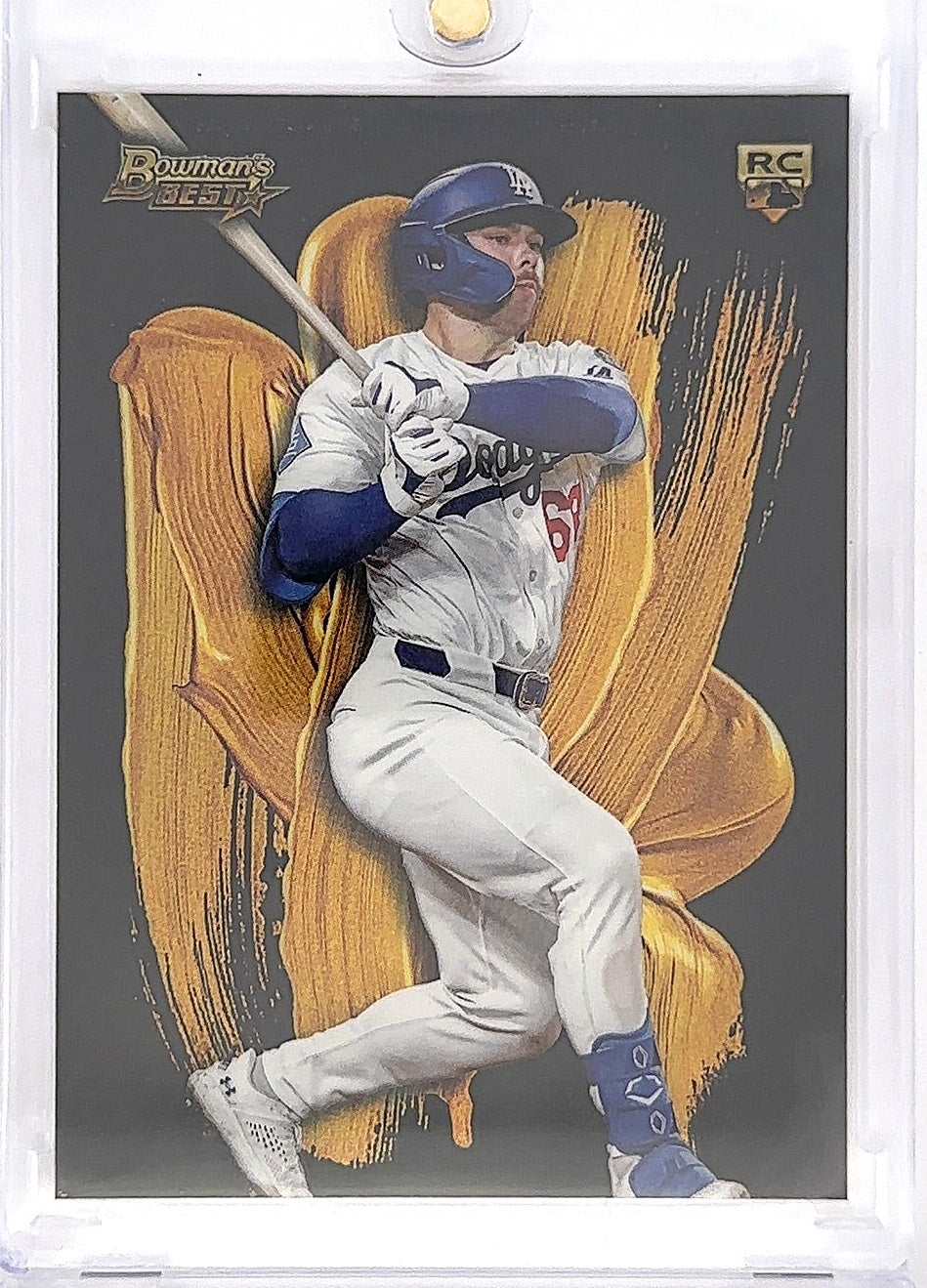 2025 Bowman's Best Strokes of Gold Dalton Rushing #SG-10 — front