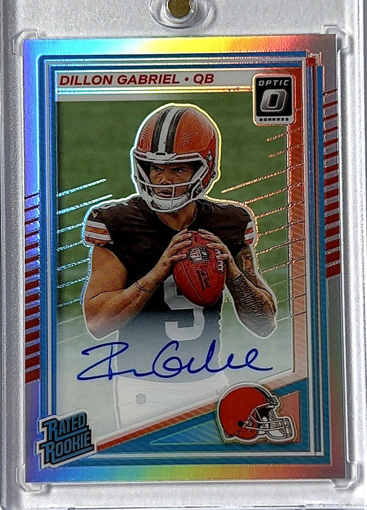 2025 Panini Donruss Optic Dillon Gabriel [ RPS Autograph] #263 RC AUTO — front