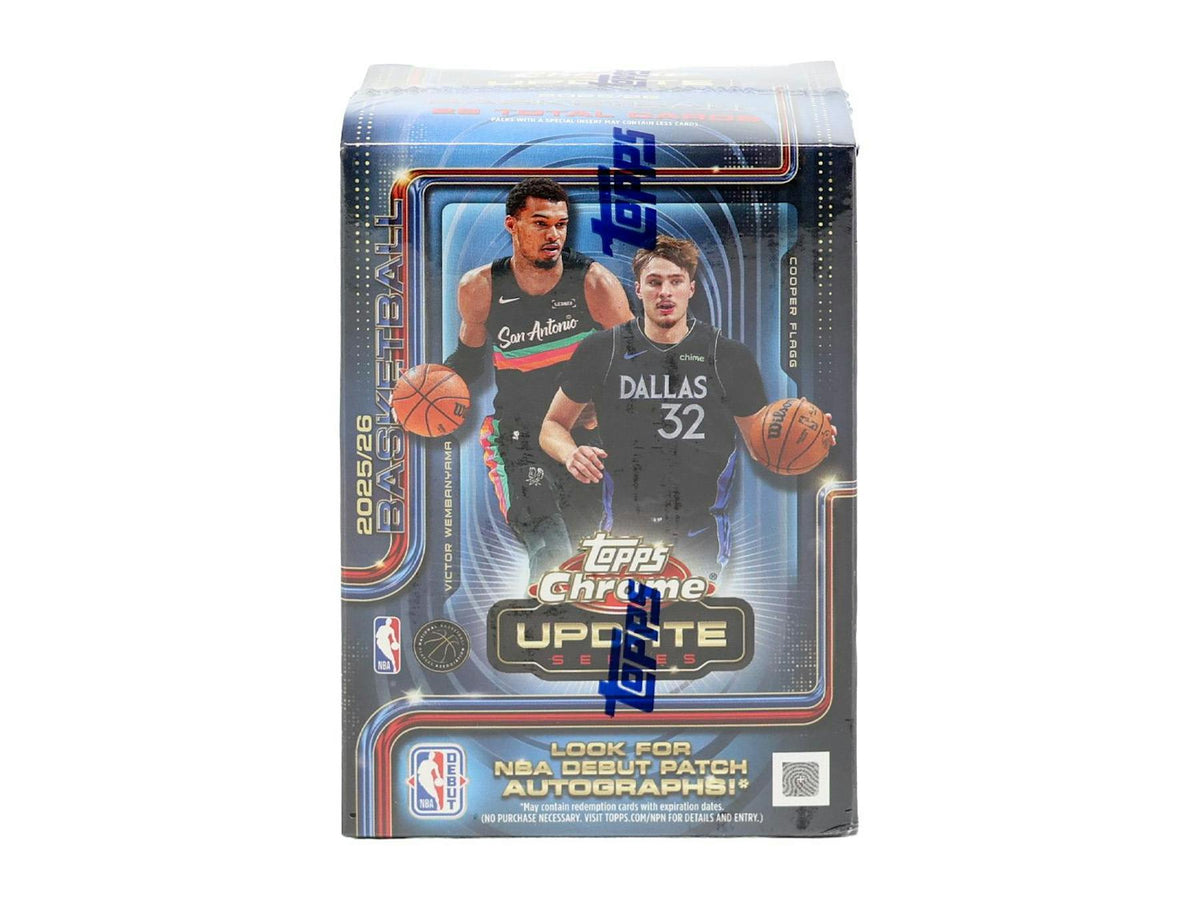 2025/26 Topps Chrome Update Series Basketball Value Box