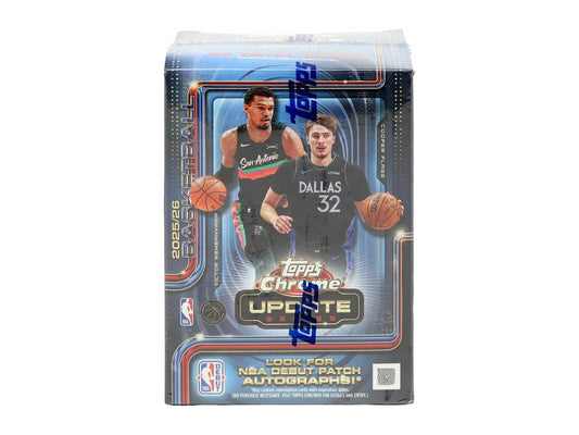 2025/26 Topps Chrome Update Series Basketball Value Box
