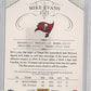 Mike Evans National Treasures Rookie 09/35 — back