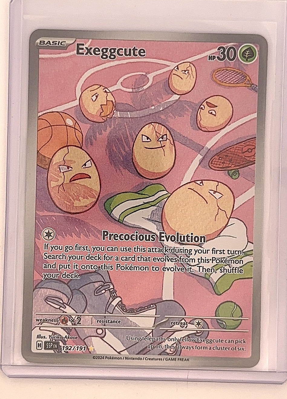 Exeggcute - 192/191 #192/191 — front