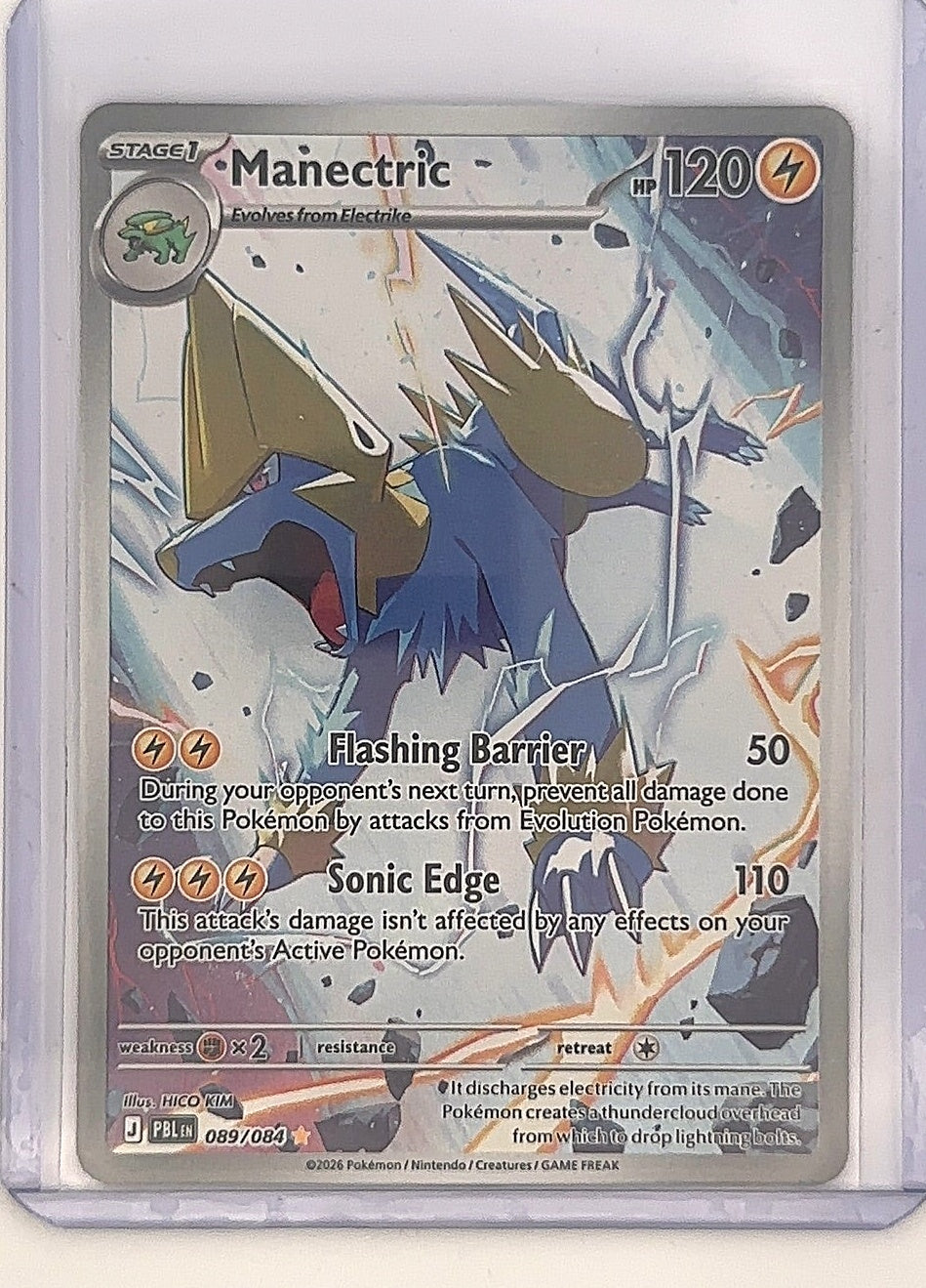 Manectric - 089/084 #089/084 — front