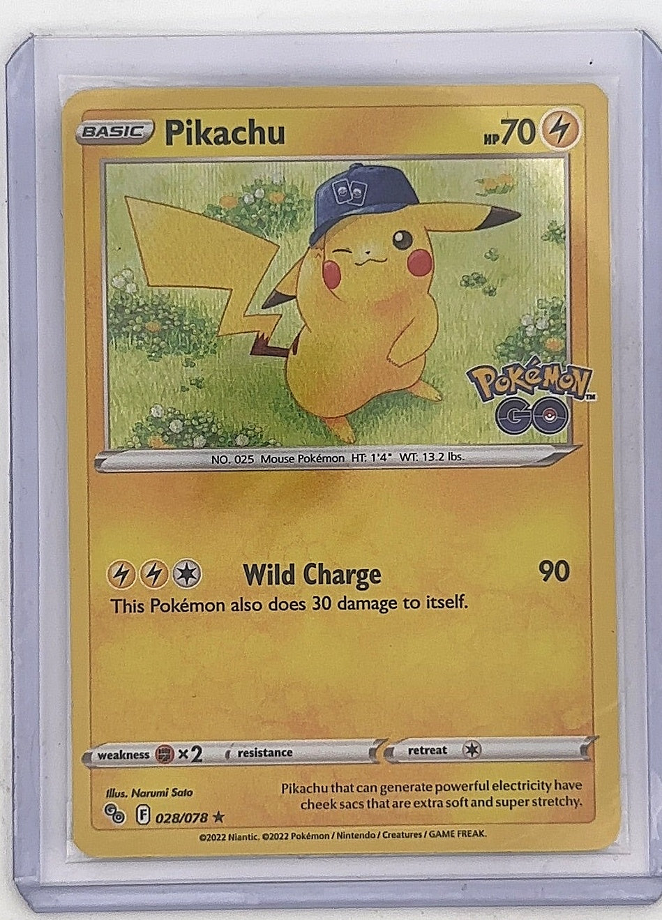 Pikachu (28) #028/078 — front