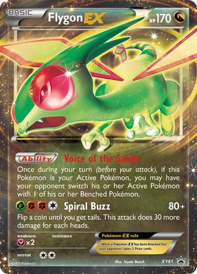 Flygon EX #XY61 — stock