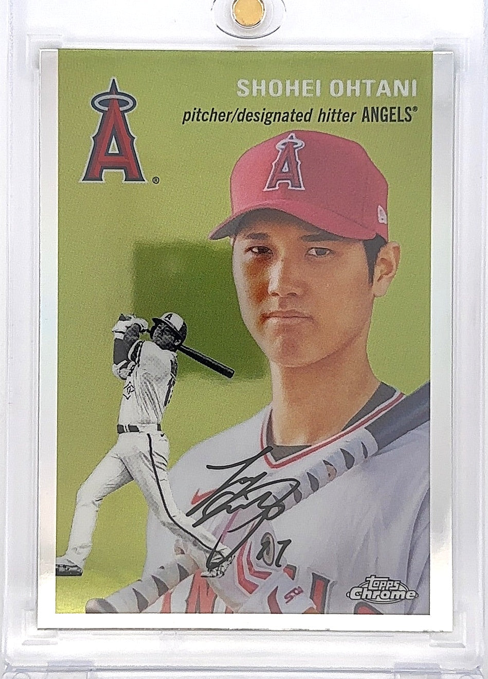 2023 Topps Chrome Platinum Anniversary Shohei Ohtani #200 — front