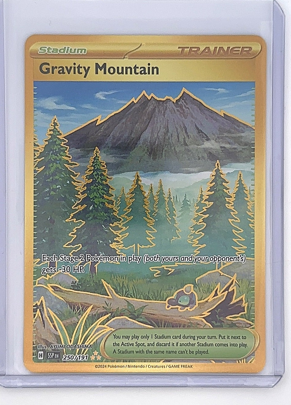 Gravity Mountain - 250/191 #250/191 — front