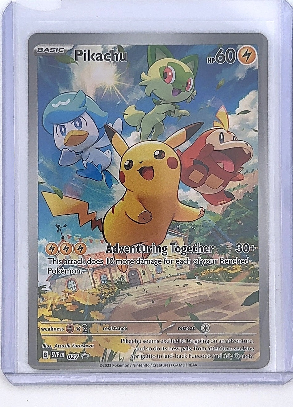 Pikachu - 027 #027 — front