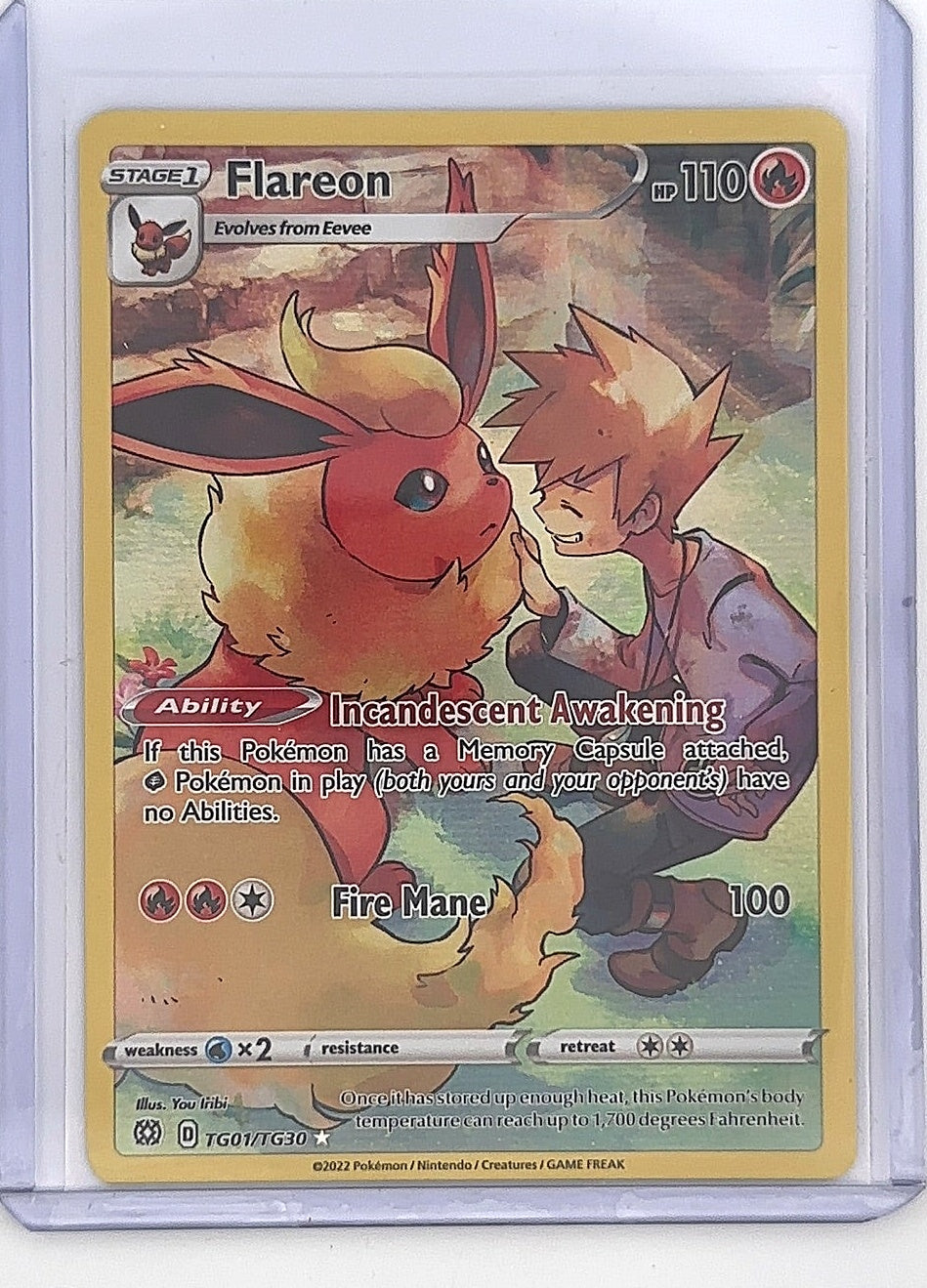 Flareon #TG01/TG30 — front