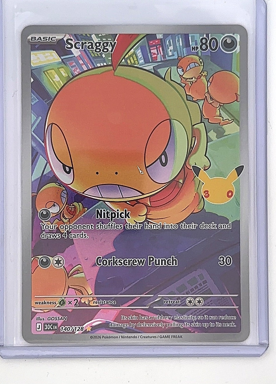 Scraggy - 140/128 #140/128 — front