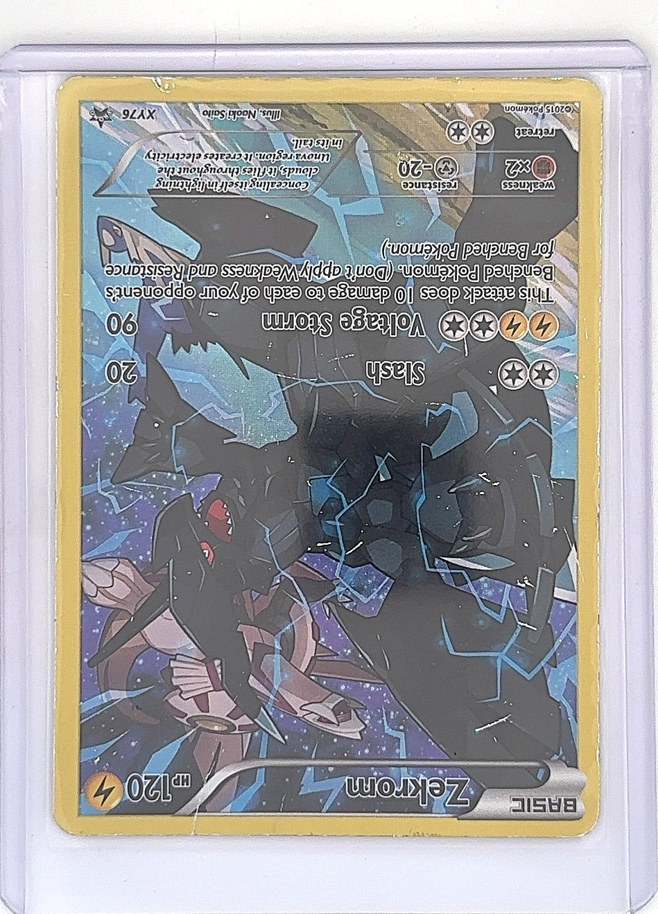 Zekrom (Full Art Promo) #XY76 — front