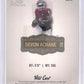2023 Devon Achane Wild Card Matte Auto /25 #MB-A — back