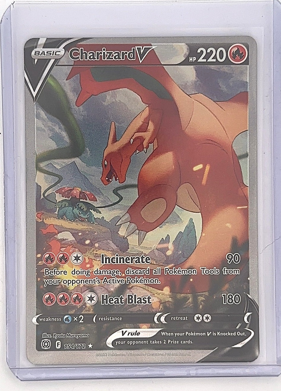 Charizard V (Alternate Full Art) #154/172 — front