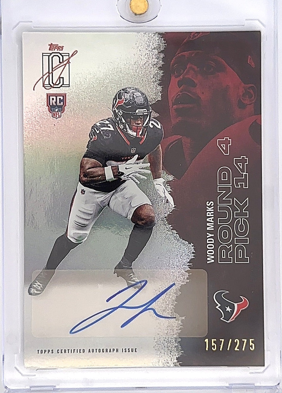 2025 Topps Signature Class Woody Marks [Silver Autograph] #209 — front