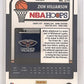 2023 Panini Hoops Premium Stock Zion Williamson [Tiger Prizm] #270 — back