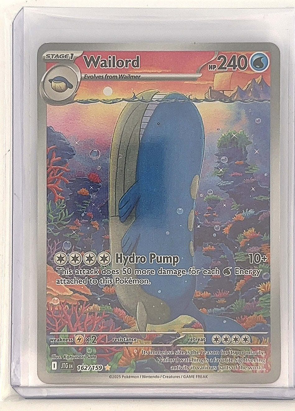 Wailord - 162/159 #162/159 — front