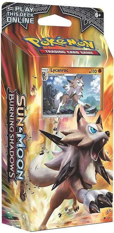 Burning Shadows Theme Deck - "Rock Steady" [Lycanroc] - SM - Burning Shadows (SM03)