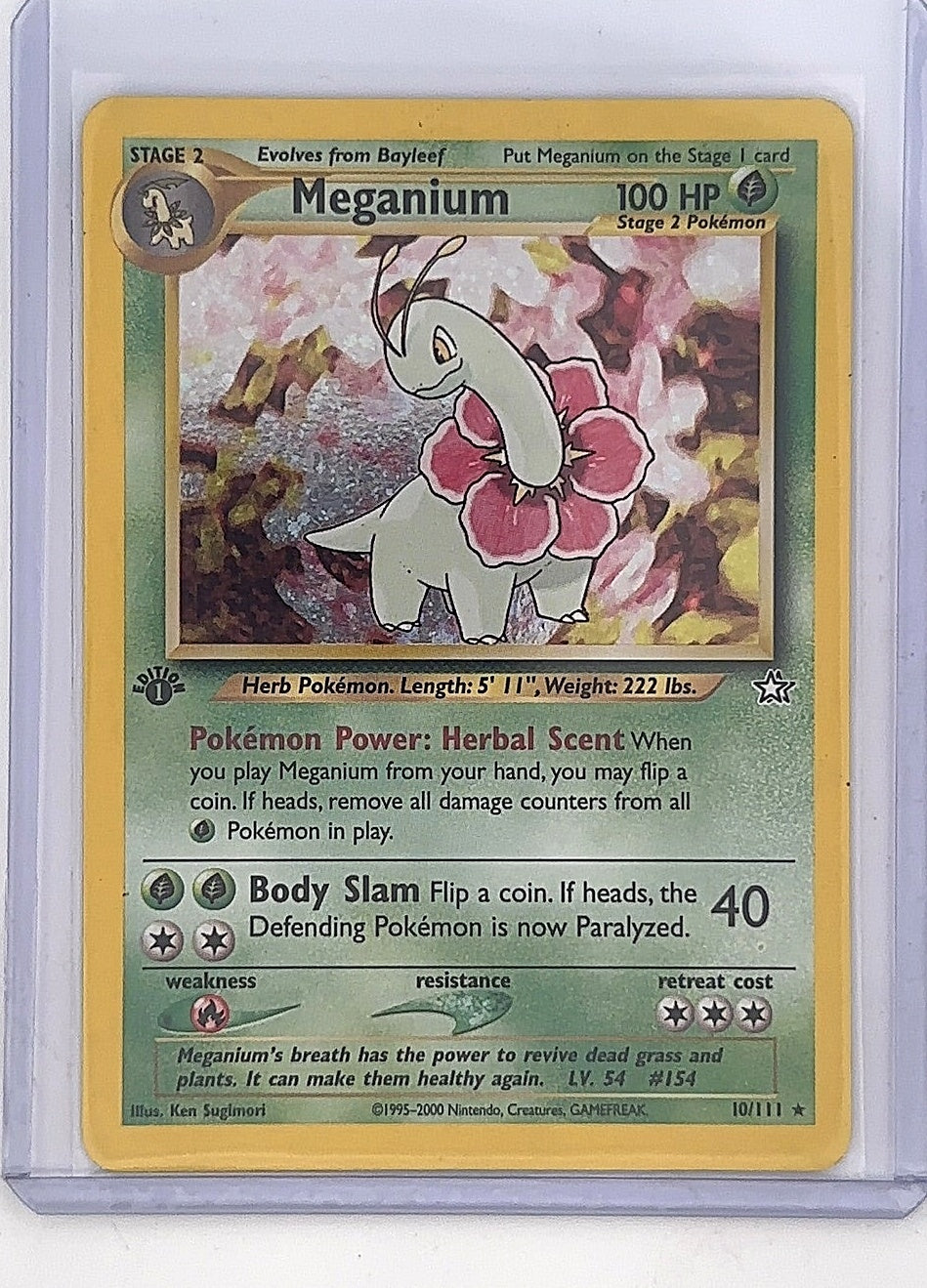 Meganium (10) #010/111 — front