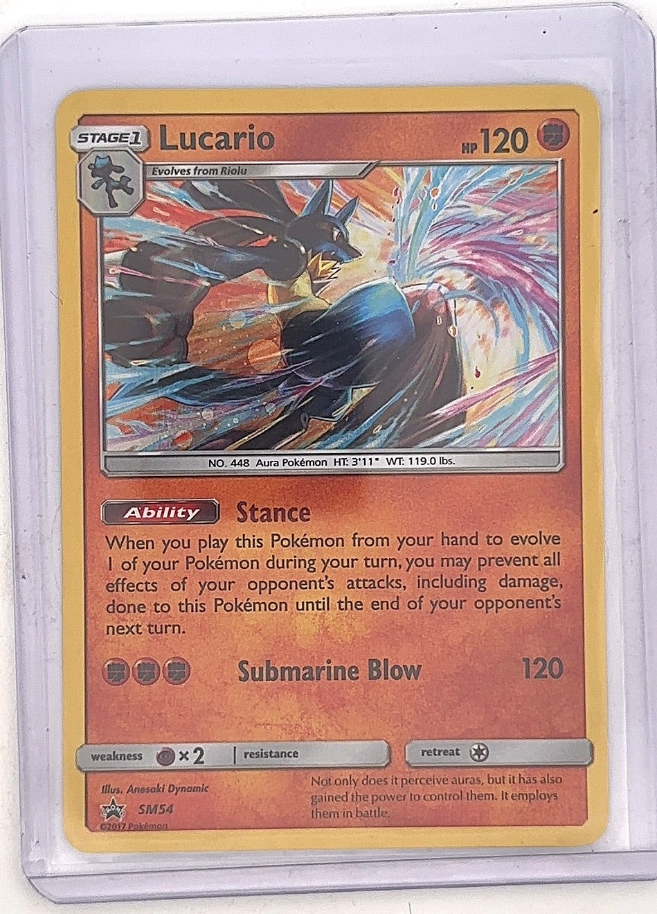 Lucario - SM54 #SM54 — front