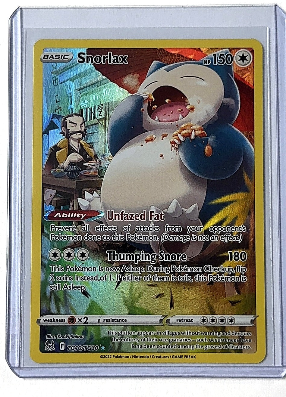 Snorlax #TG10/TG30 — front