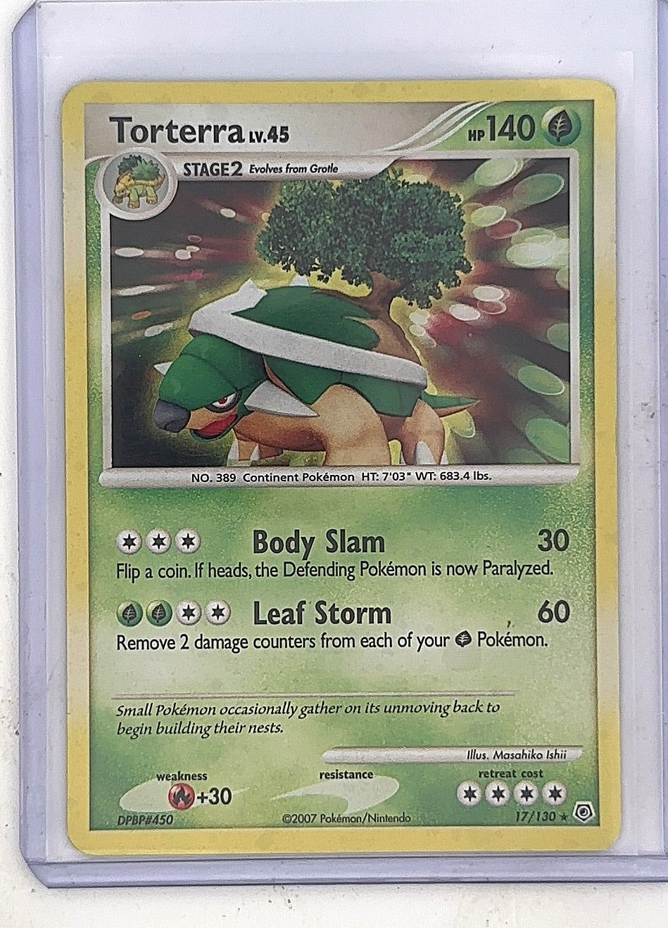 Torterra #17/130 — front