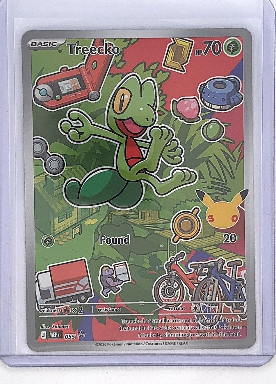 Treecko -  055 #055 — front