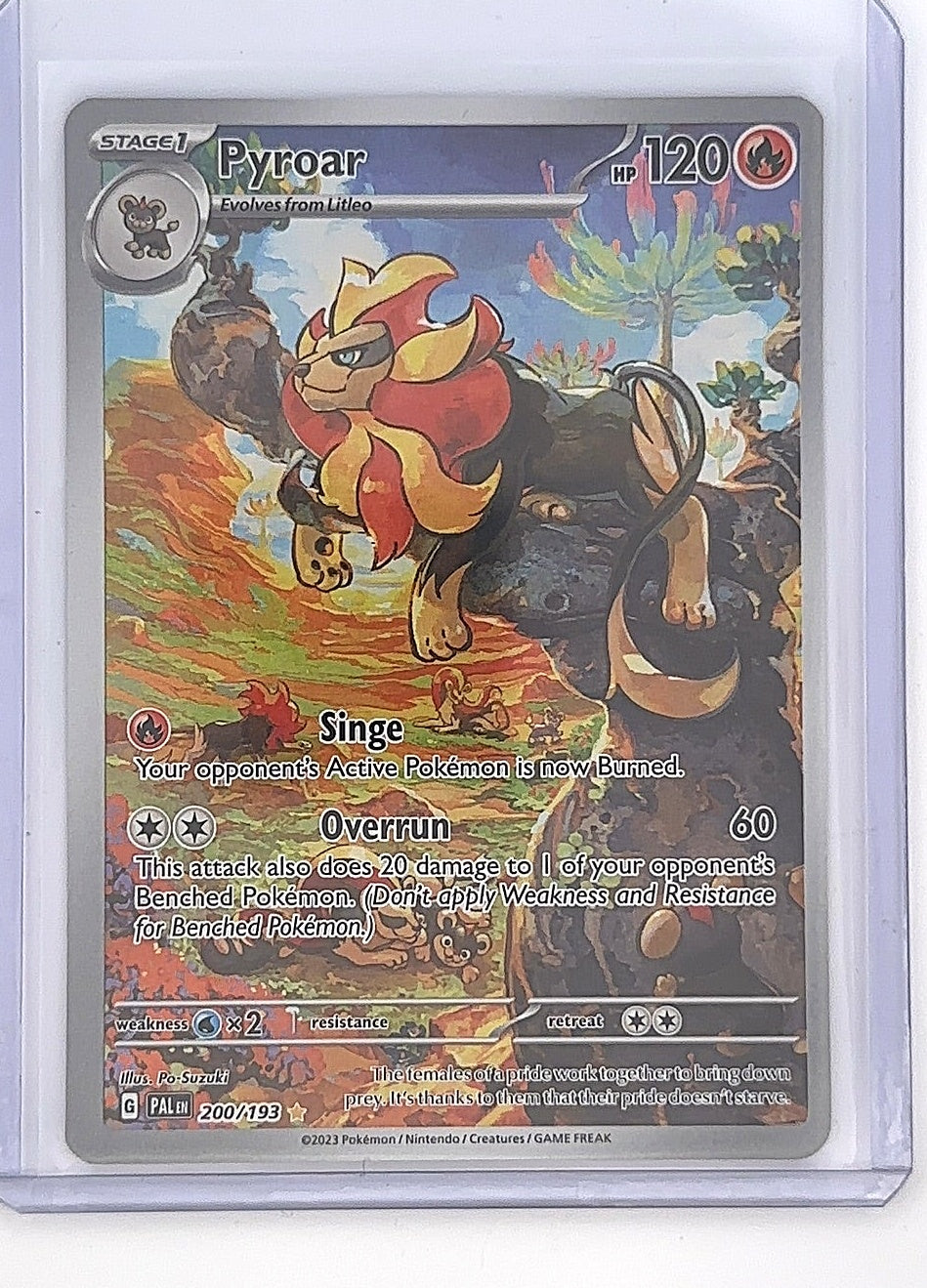 Pyroar - 200/193 #200/193 — front