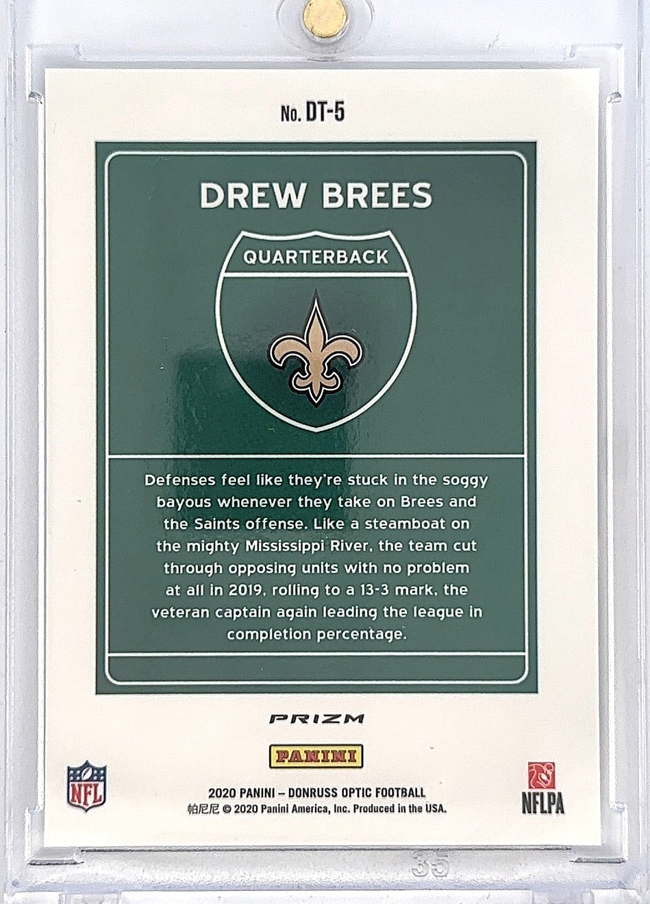 Drew Brews Downtown Optic DT-5 — back