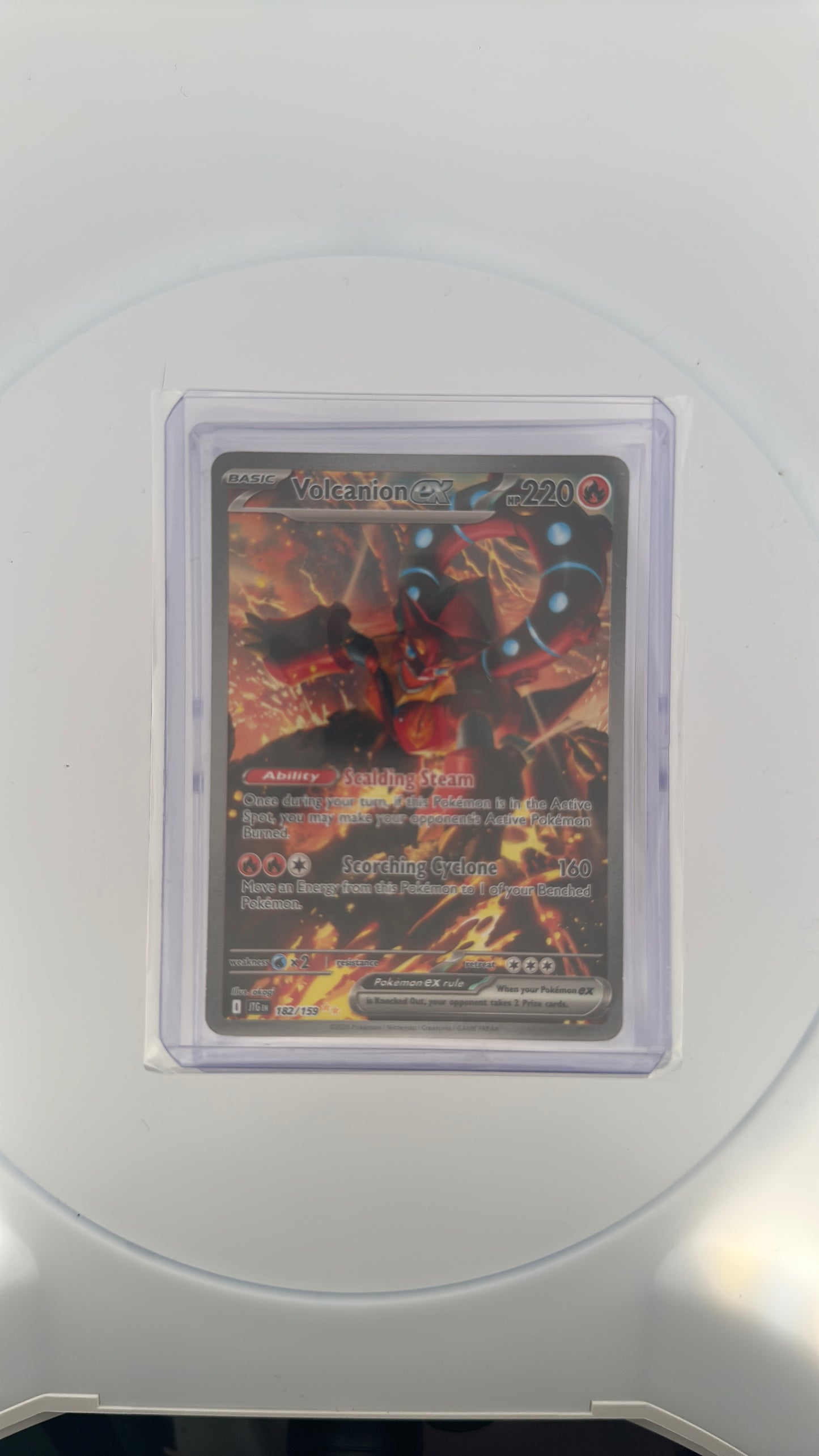 Volcanion ex - 182/159 SV09: Journey Together #182/159 — front