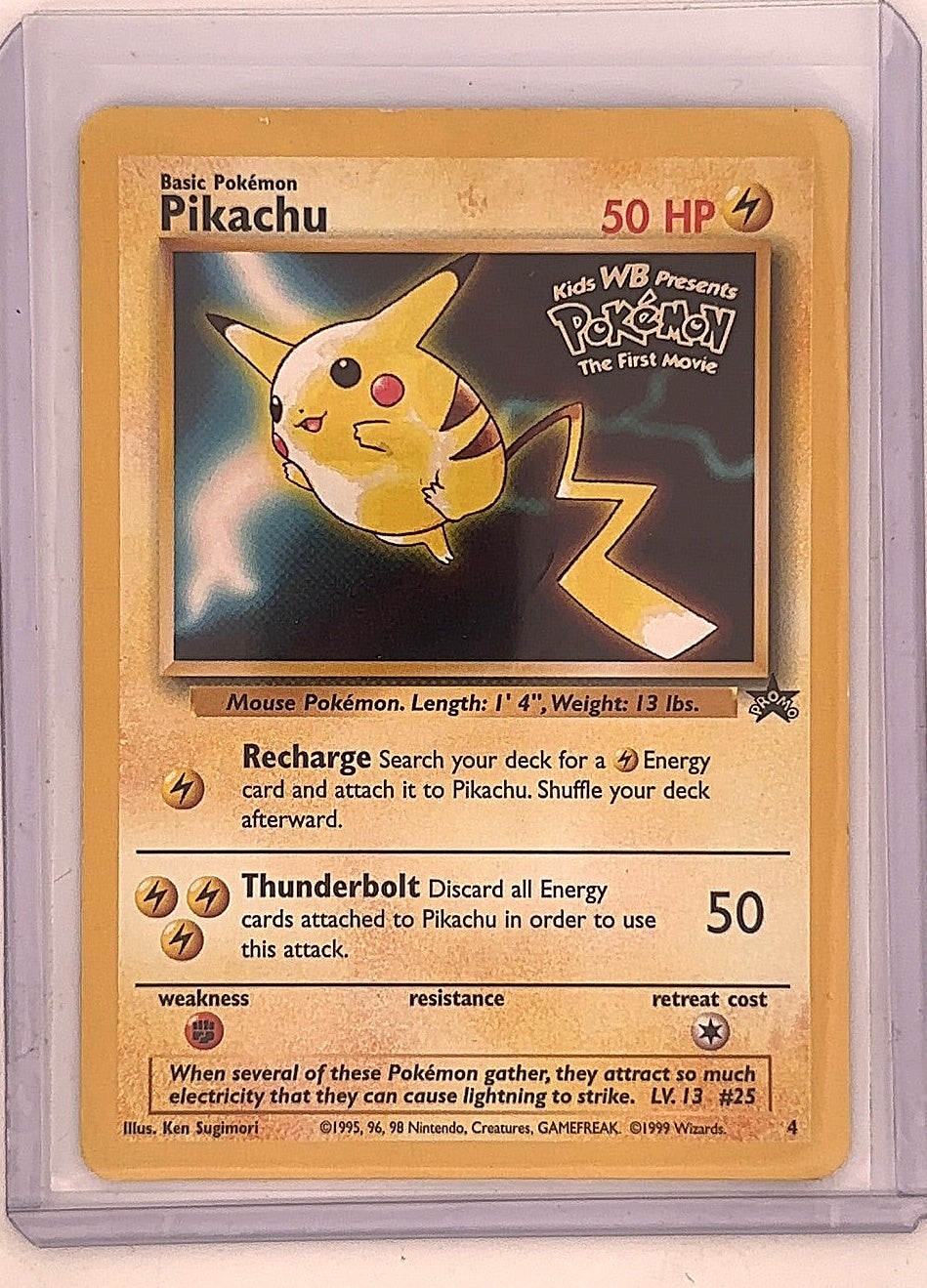 Pikachu (Movie Promo) #04/53 — front