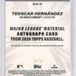 2026 Topps Major League Materials Autograph Teoscar Hernandez [Gold] #MLMA-TH — back