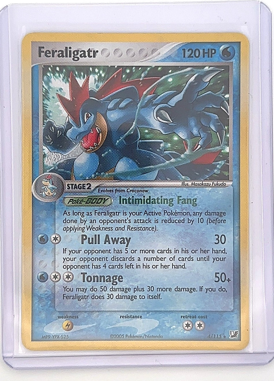 Feraligatr #4/115 — front