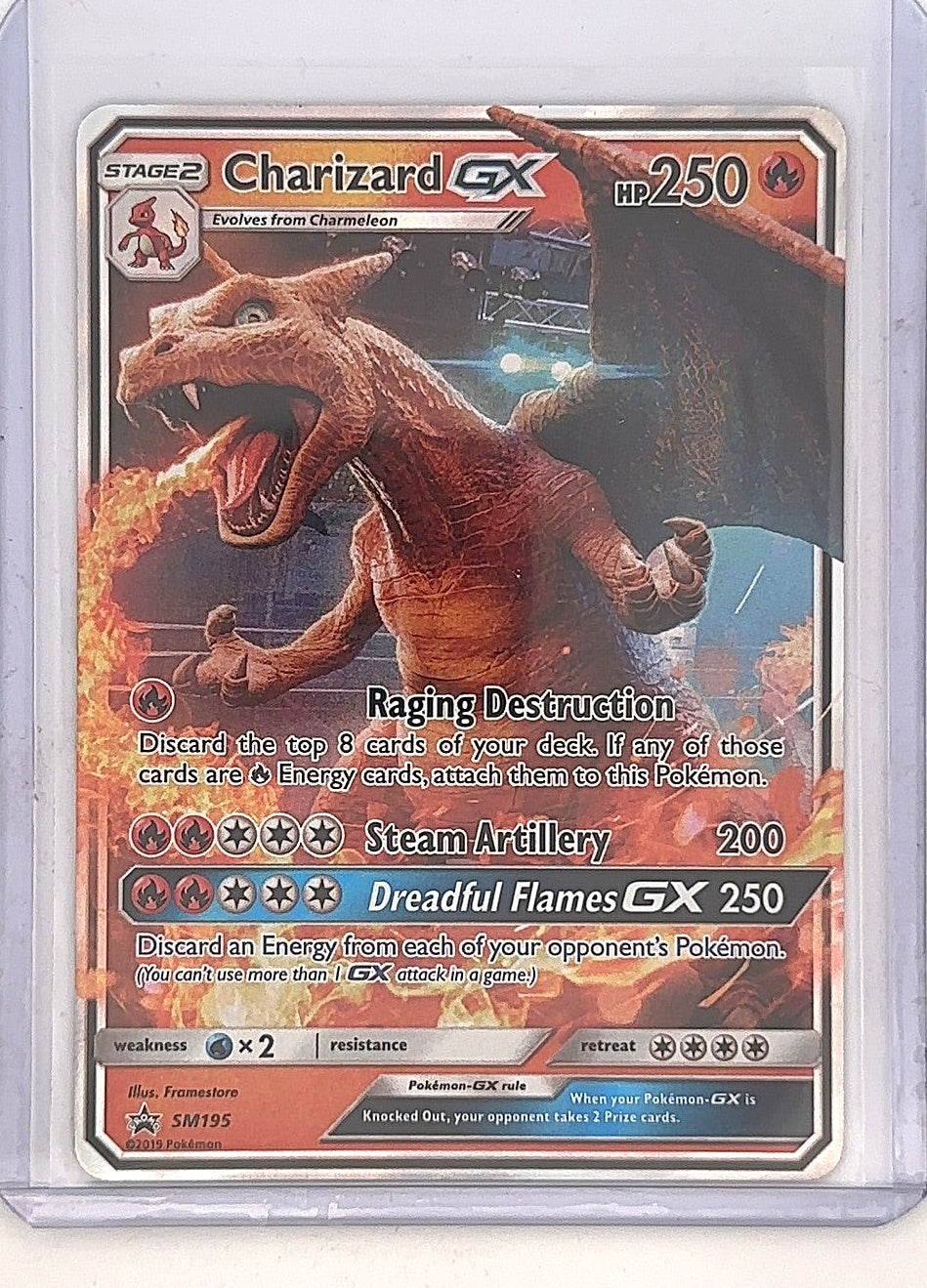 Charizard GX - SM195 #SM195 — front
