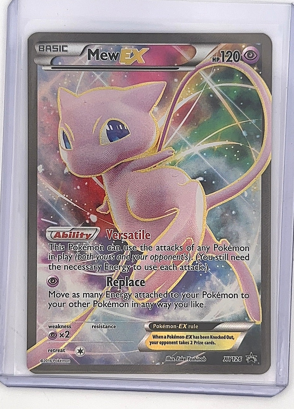 Mew EX - XY126 #XY126 — front