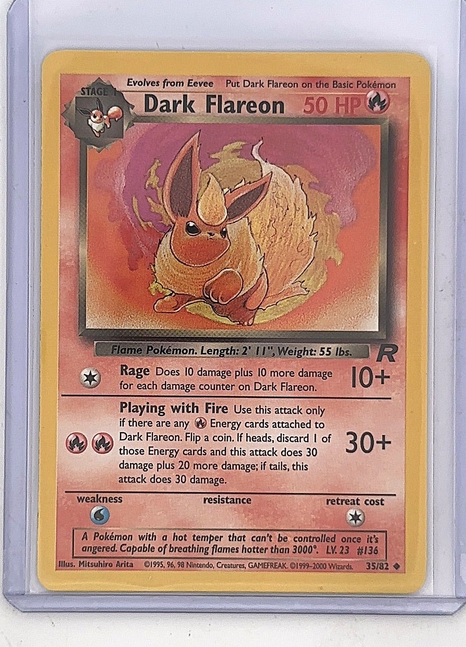 Dark Flareon #35/82 — front