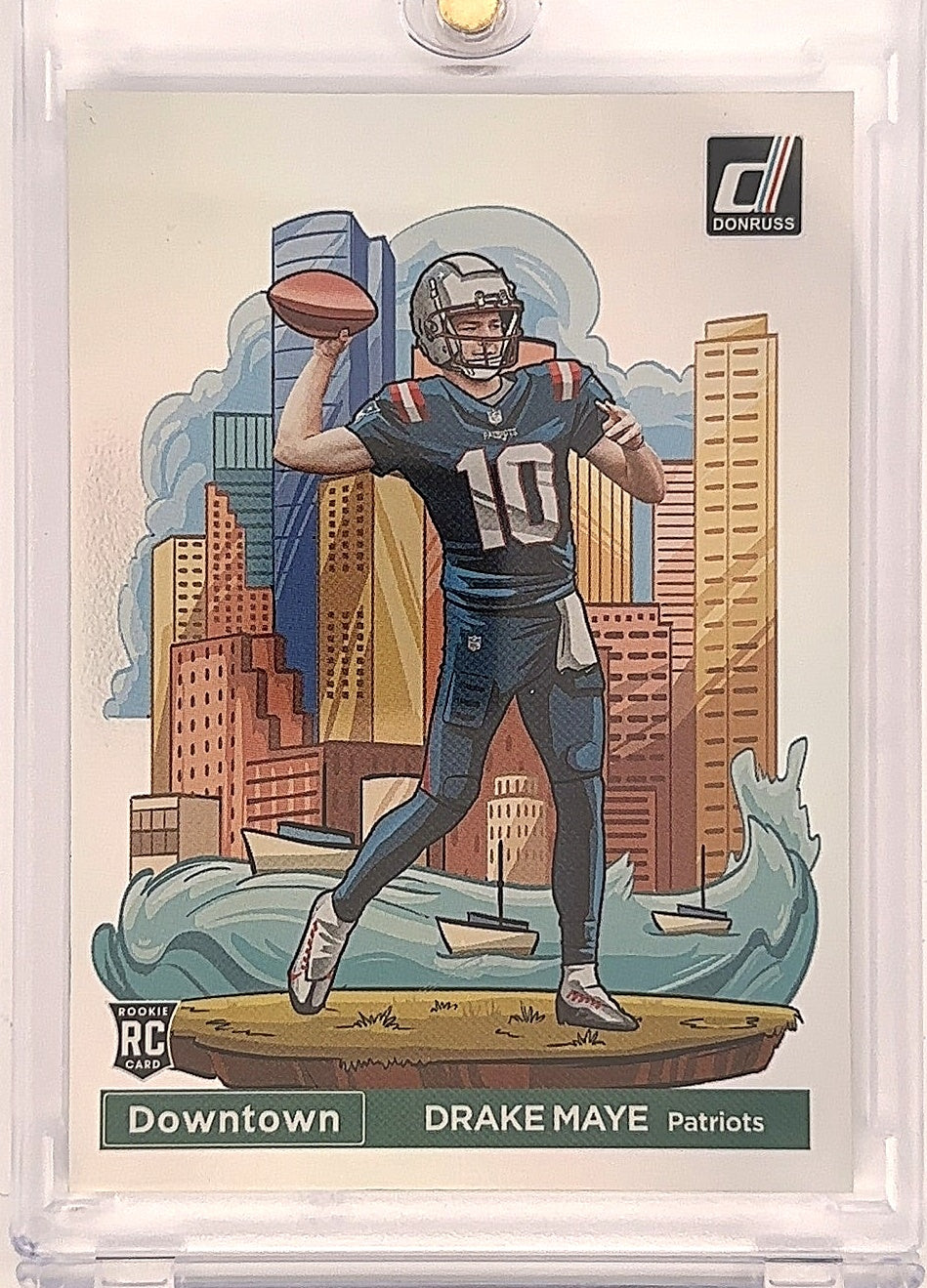 2024 Panini Donruss Downtown Drake Maye #13 RC — front