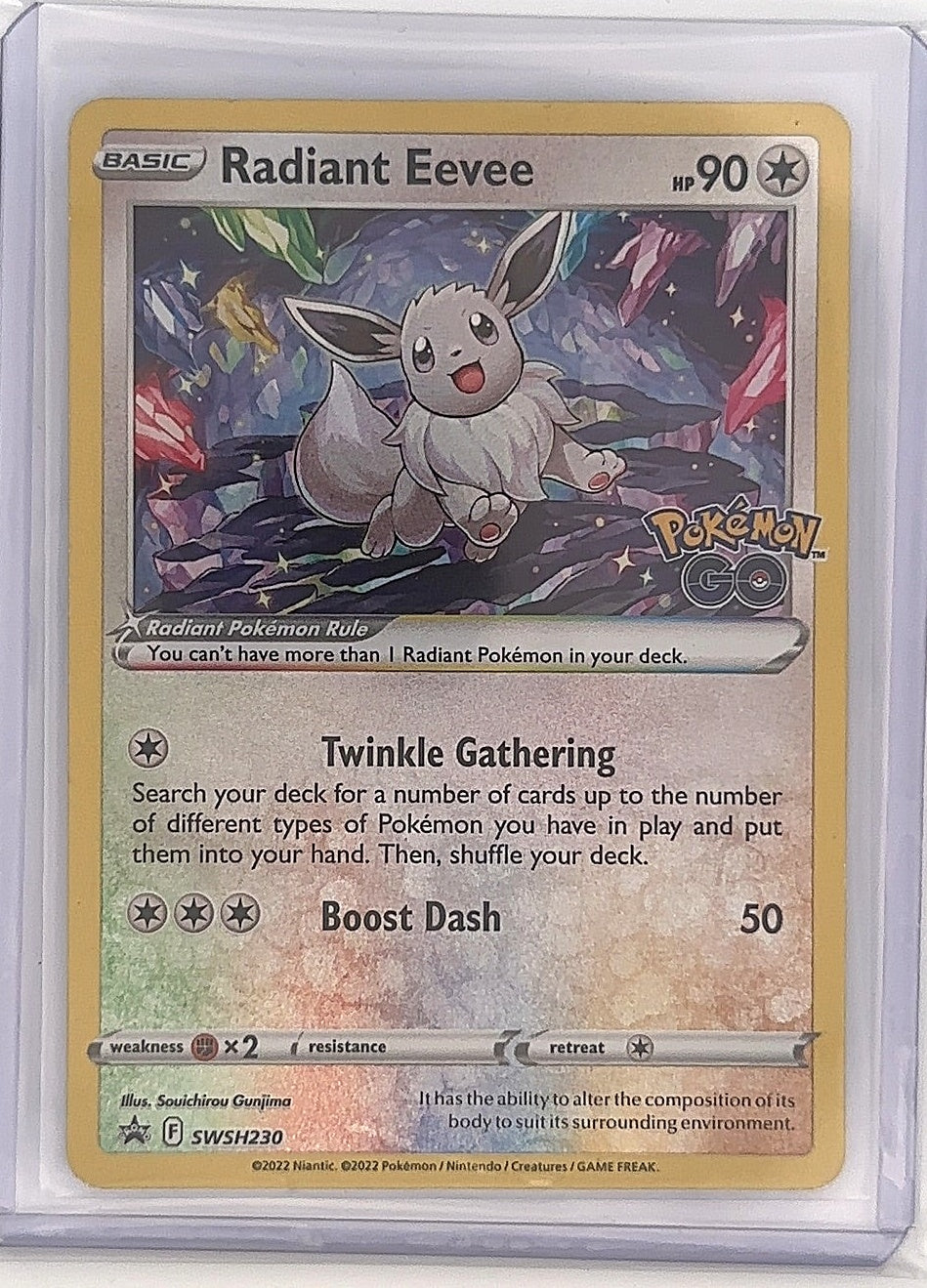 Radiant Eevee - SWSH230 #SWSH230 — front